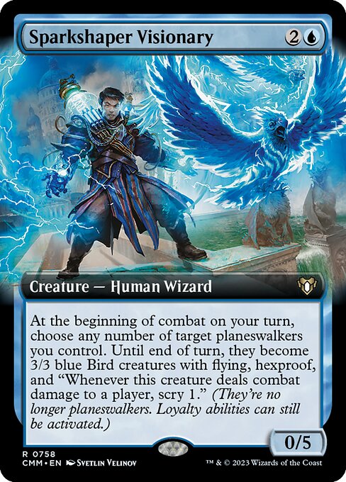 Sparkshaper Visionary - Commander Masters - 758