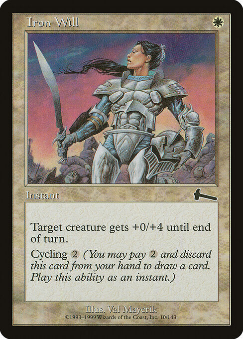 Iron Will - Urza's Legacy - 10