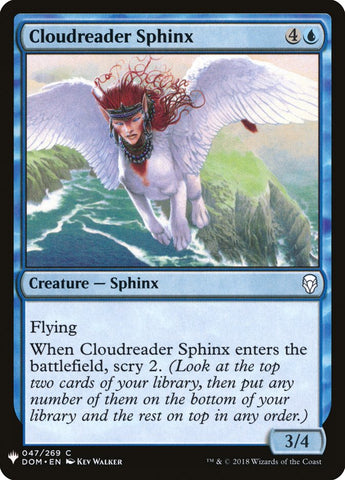 Cloudreader Sphinx [Mystery Booster]