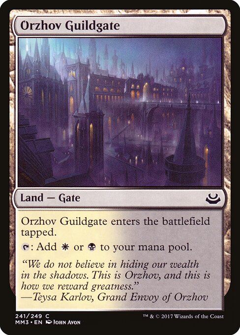 Orzhov Guildgate - Modern Masters 2017 - 241