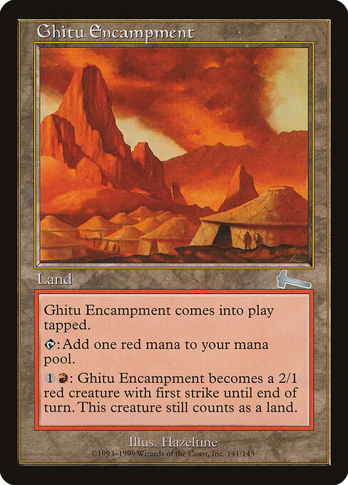 Ghitu Encampment - Urza's Legacy - 141