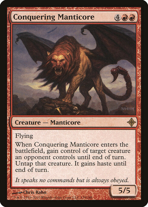 Conquering Manticore - Rise of the Eldrazi - 139