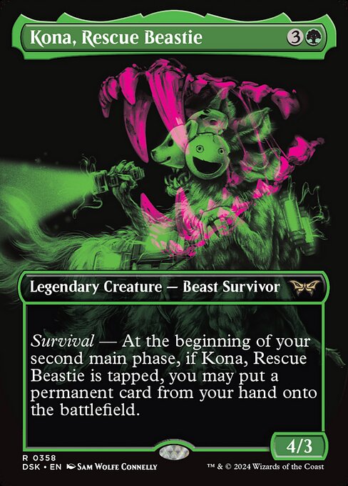Kona, Rescue Beastie - Duskmourn: House of Horror - 358