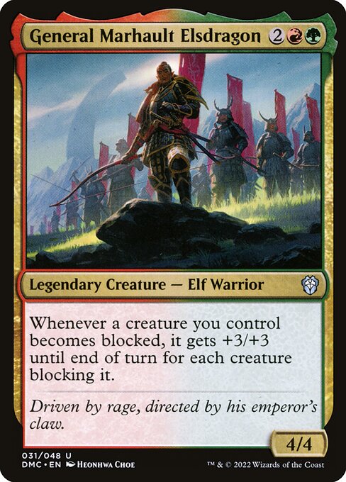 General Marhault Elsdragon - Dominaria United Commander - 31
