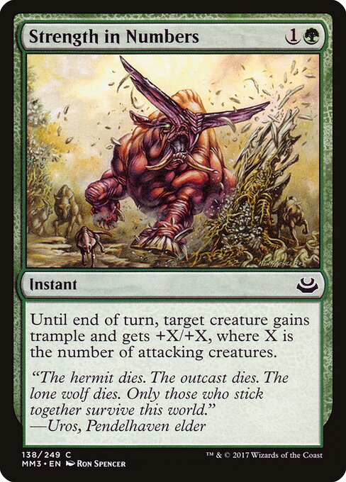 Strength in Numbers - Modern Masters 2017 - 138