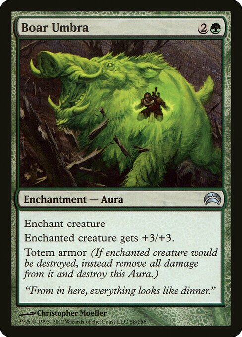 Boar Umbra - Planechase 2012 - 58