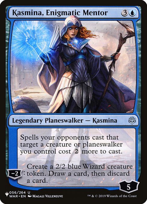 Kasmina, Enigmatic Mentor - The List - WAR-56