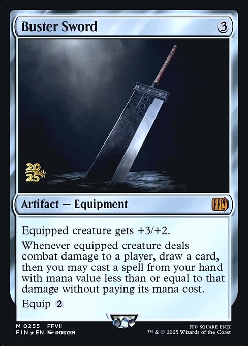 Buster Sword - Final Fantasy Promos - 255s