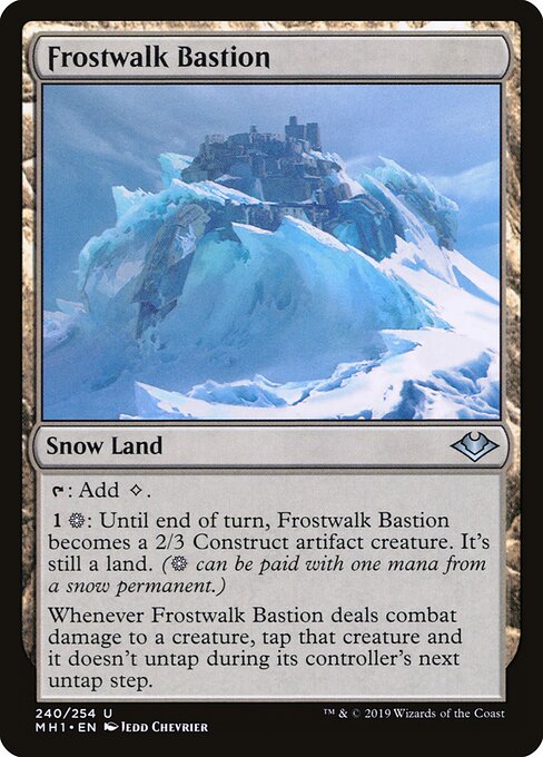Frostwalk Bastion - Modern Horizons - 240
