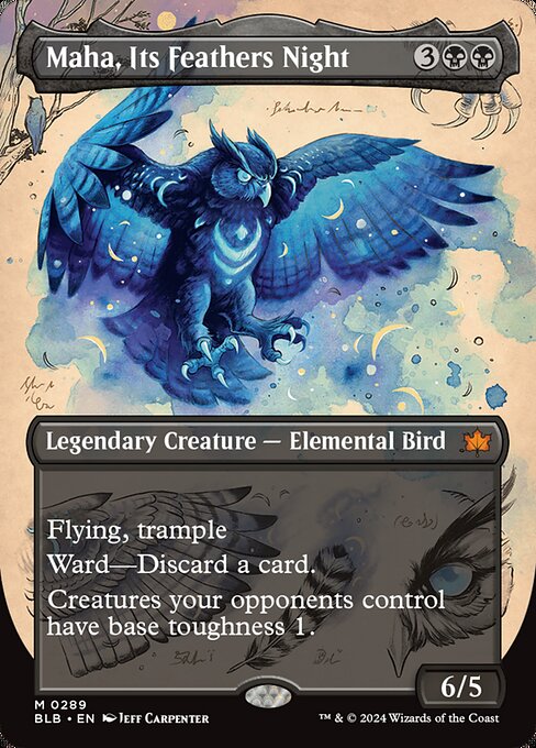 Maha, Its Feathers Night - Bloomburrow - 289