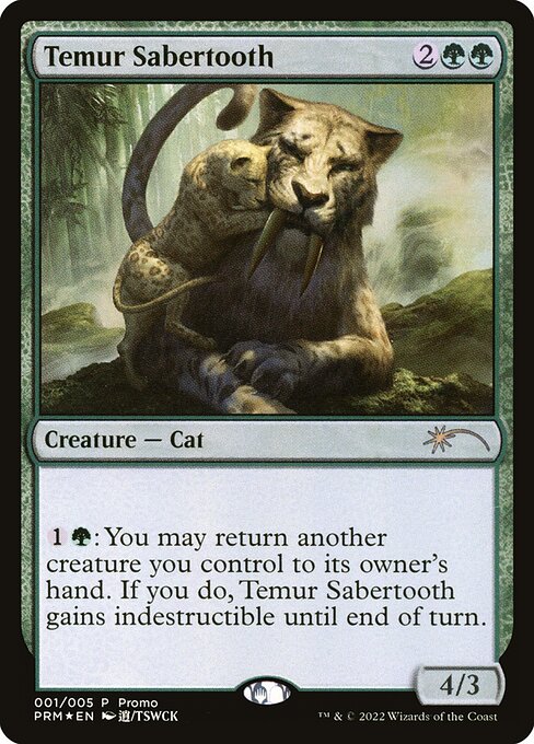 Temur Sabertooth - Year of the Tiger 2022 - 1
