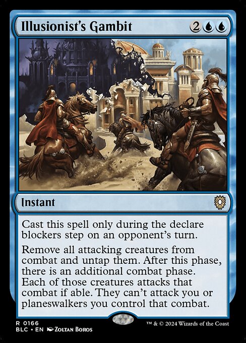 Illusionist's Gambit - Bloomburrow Commander - 166