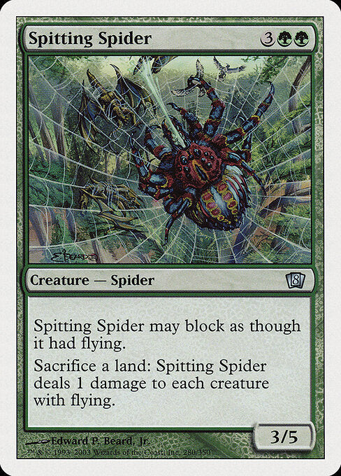Spitting Spider - Eighth Edition - 280