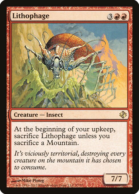 Lithophage - Duel Decks: Venser vs. Koth - 57