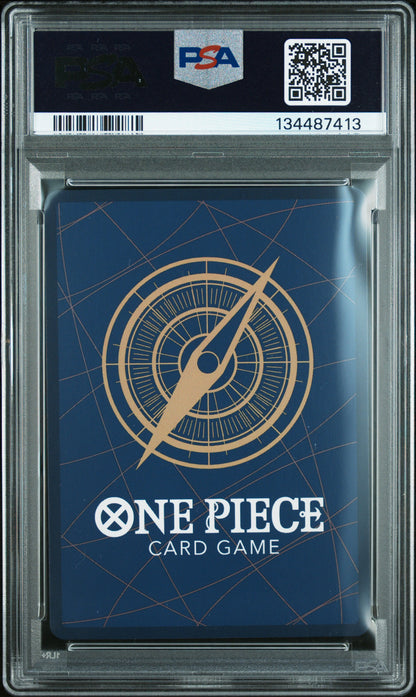 SHANKS MANGA ALTERNATE ART 2024 ONE PIECE PRB01-PREMIUM BOOSTER -ONE PIECE CARD THE BEST- PSA GEM MT 10