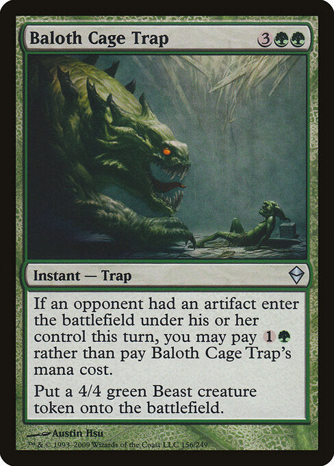 Baloth Cage Trap - Zendikar - 156