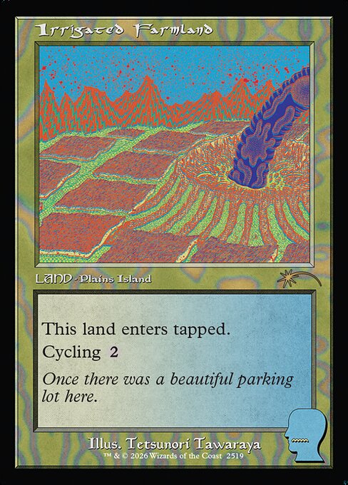 Irrigated Farmland - Secret Lair Drop - 2519