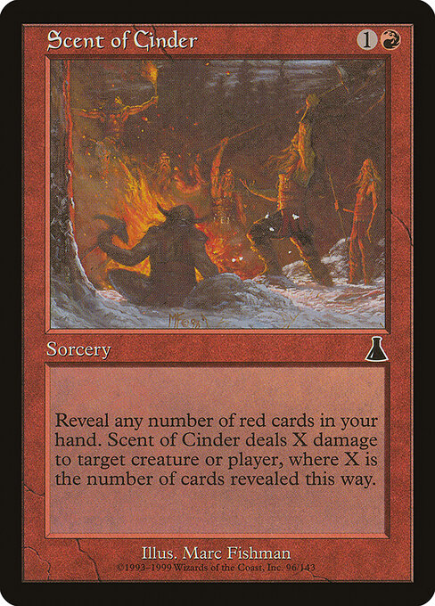 Scent of Cinder - Urza's Destiny - 96