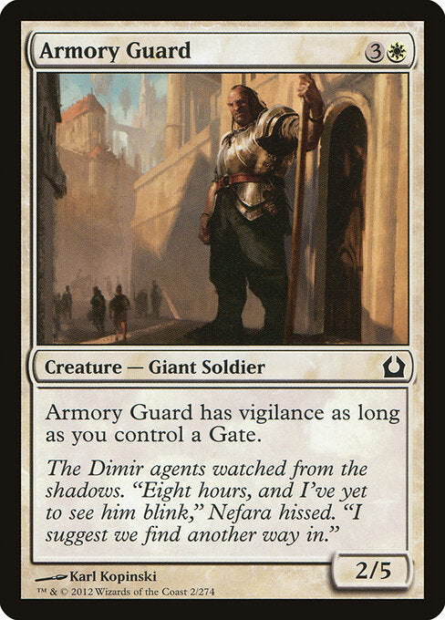 Armory Guard - Return to Ravnica - 2