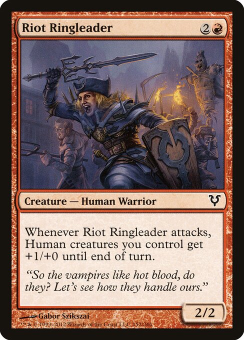 Riot Ringleader - Avacyn Restored - 152