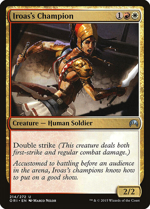 Iroas's Champion - Magic Origins - 214