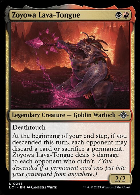 Zoyowa Lava-Tongue - The Lost Caverns of Ixalan - 245