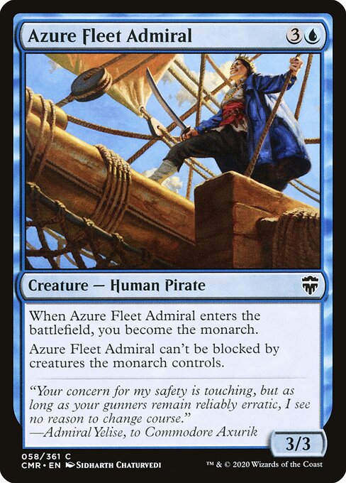 Azure Fleet Admiral - Commander Legends - 58
