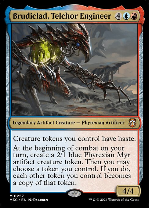 Brudiclad, Telchor Engineer - Modern Horizons 3 Commander - 257