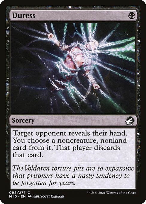 Duress - Innistrad: Midnight Hunt - 98