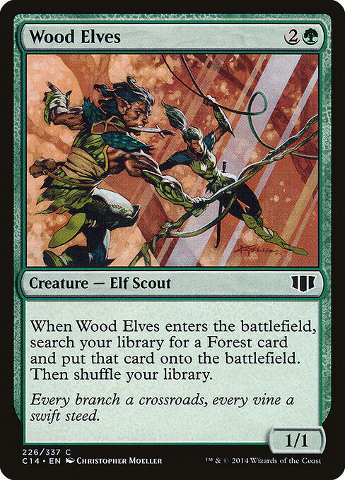 Wood Elves - Commander 2014 - 226