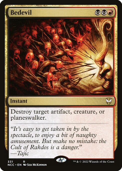 Bedevil - New Capenna Commander - 331