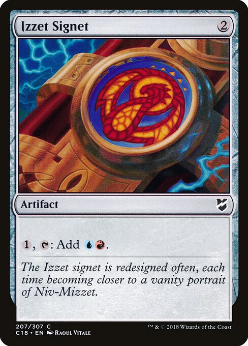 Izzet Signet - Commander 2018 - 207