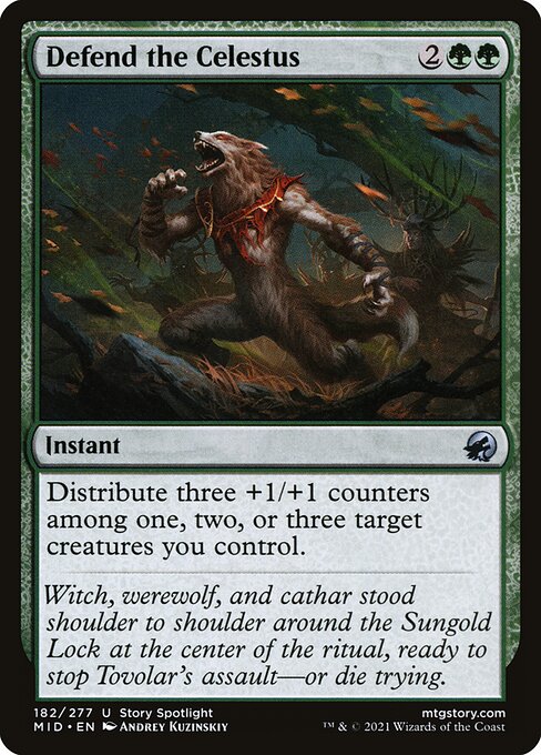 Defend the Celestus - Innistrad: Midnight Hunt - 182