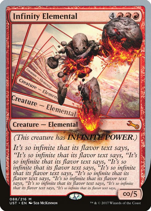 Infinity Elemental - Unstable - 88