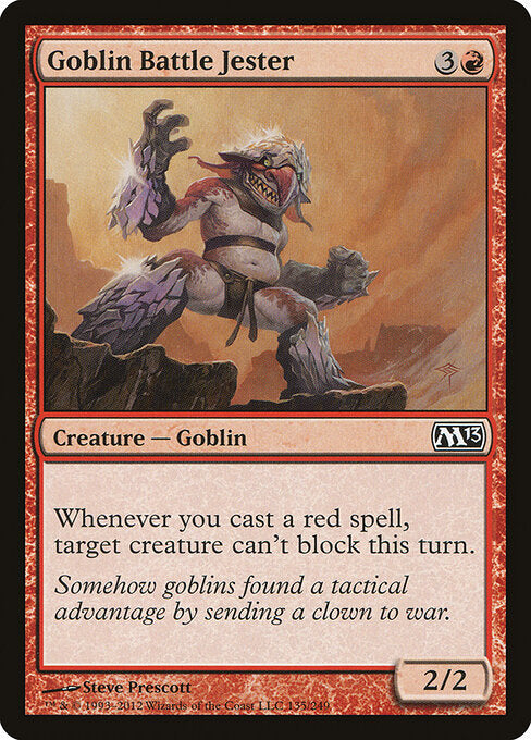 Goblin Battle Jester - Magic 2013 - 135