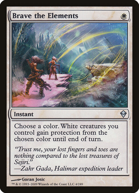 Brave the Elements - Zendikar - 4