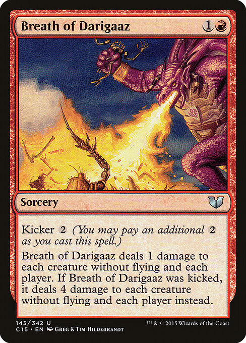 Breath of Darigaaz - Commander 2015 - 143