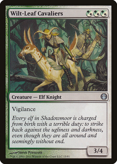 Wilt-Leaf Cavaliers - Duel Decks: Knights vs. Dragons - 15