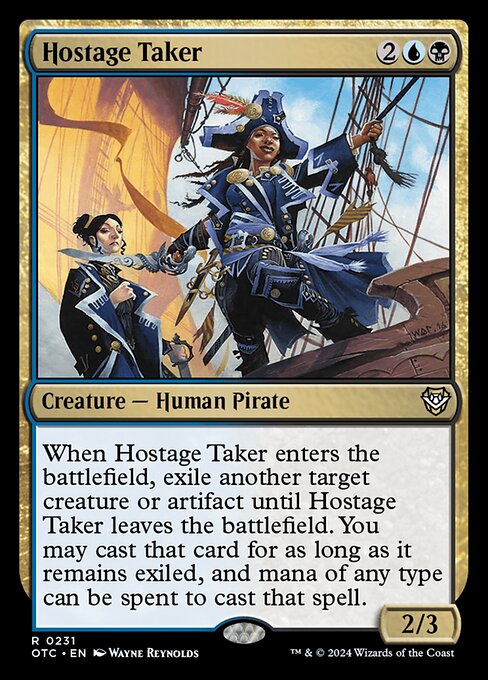 Hostage Taker - Outlaws of Thunder Junction Commander - 231