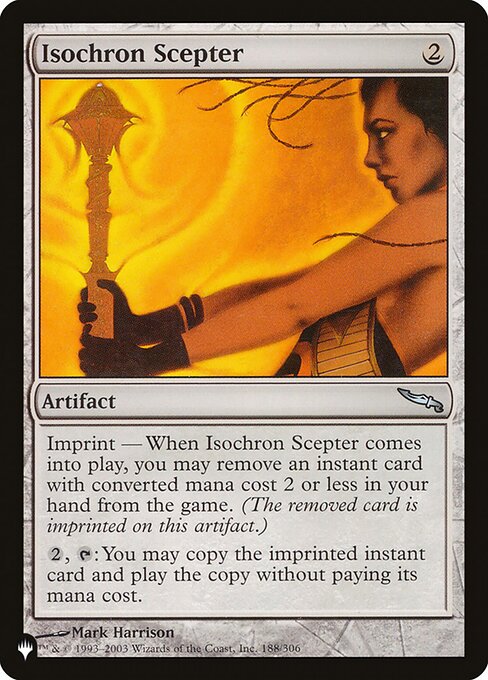 Isochron Scepter - The List - MRD-188