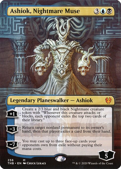 Ashiok, Nightmare Muse - Theros Beyond Death - 256