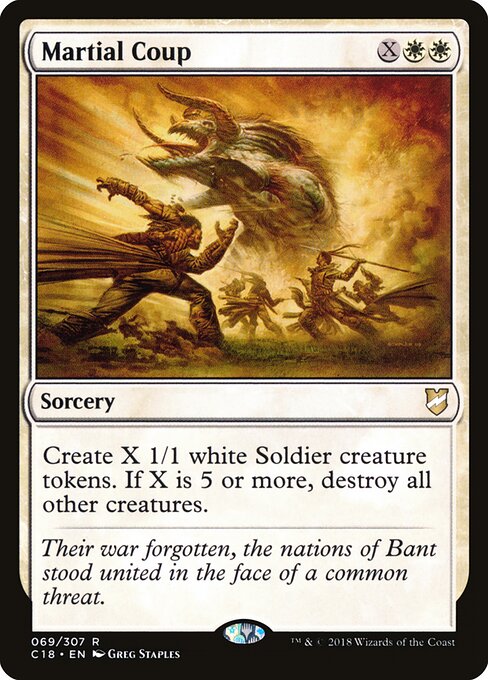 Martial Coup - Commander 2018 - 69