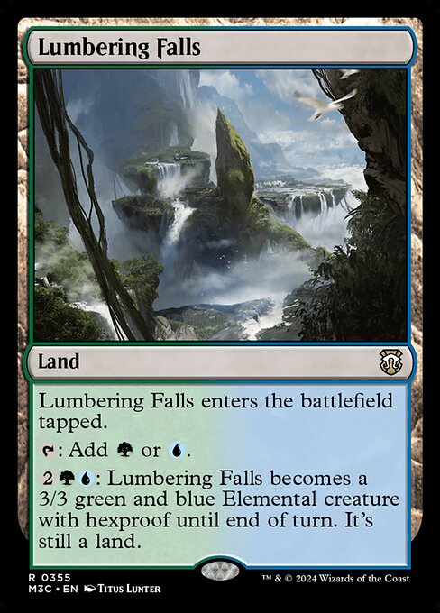 Lumbering Falls - Modern Horizons 3 Commander - 355