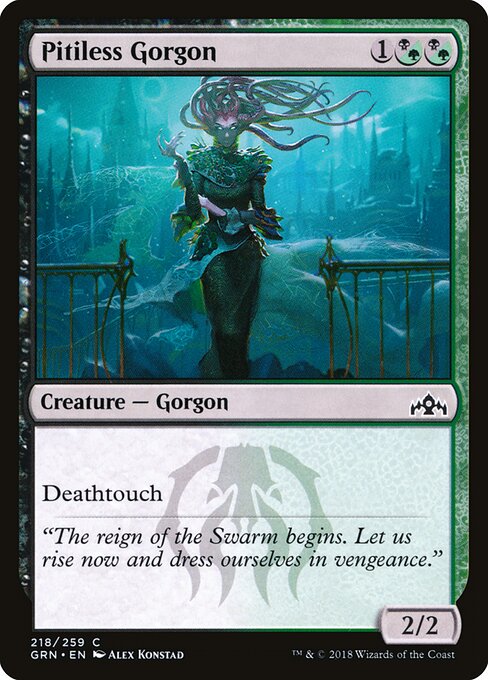 Pitiless Gorgon - Guilds of Ravnica - 218