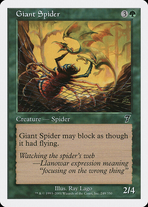 Giant Spider - Seventh Edition - 249
