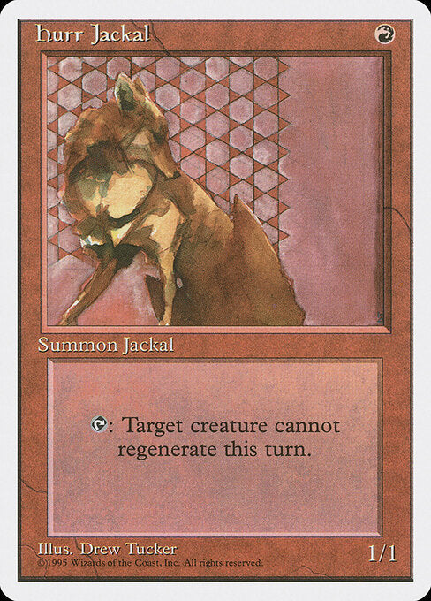 Hurr Jackal - Fourth Edition - 203