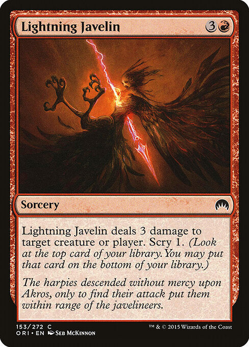 Lightning Javelin - Magic Origins - 153