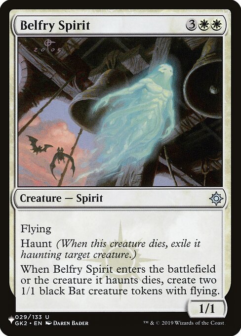 Belfry Spirit - The List - GK2-29