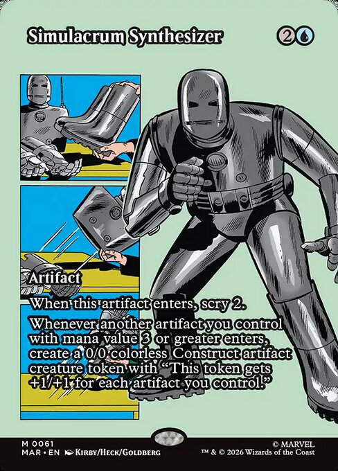 Simulacrum Synthesizer - Marvel Universe - 61