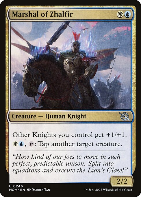 Marshal of Zhalfir - March of the Machine - 246